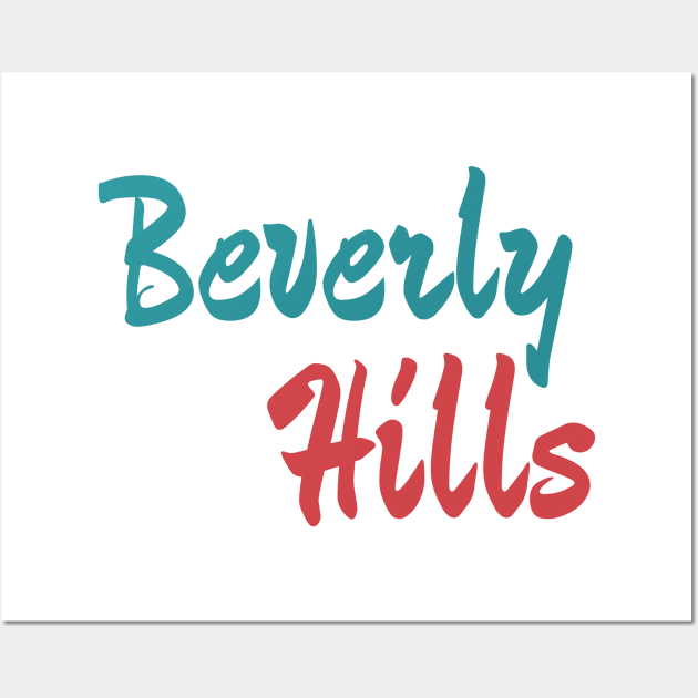 Beverly Hills Wall Art by VISUALUV